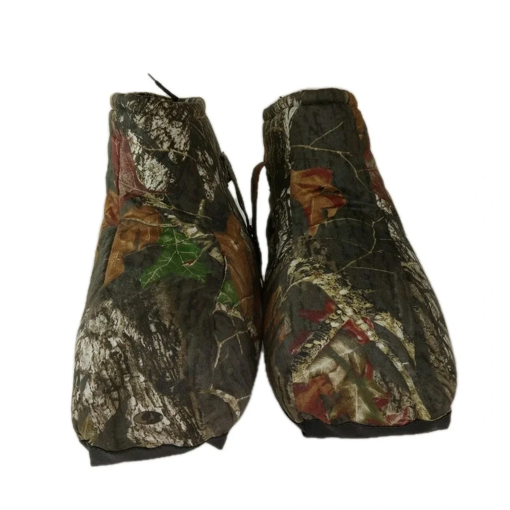 Icebreaker Boot Covers Mens XL Green Advantage Timber Camo Insulated Shoe Covers
